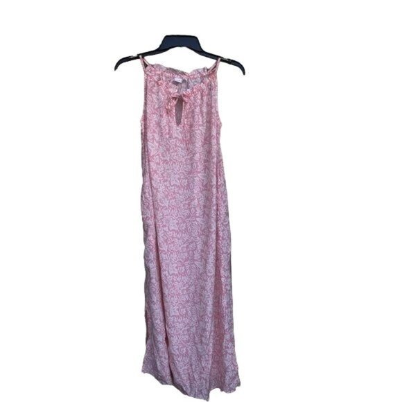 Gap pink‎ floral maxi dress new with tags! - Picture 1 of 8